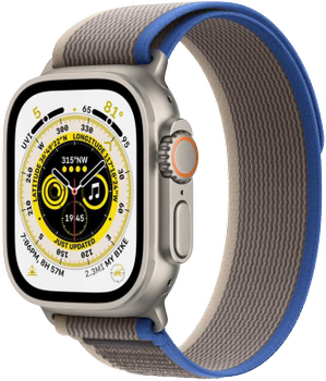 apple Watch Ultra серый космос