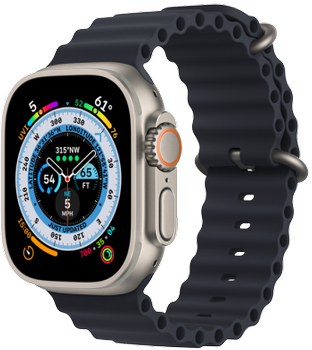 apple Watch Ultra темная ночь