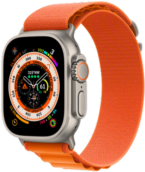 apple Watch Ultra оранжевый