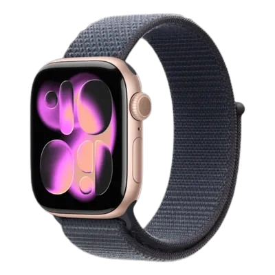 Apple Watch 11 Розовое золото - ремешок 1