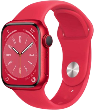 apple watch 8 красный